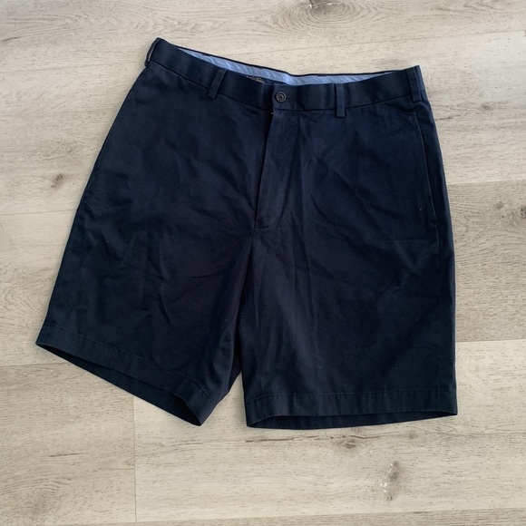 Brooks Brothers Light Weight Advantage‎ Chino Shorts Navy size W34 casual - Picture 6 of 12